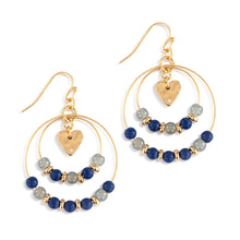 Load image into Gallery viewer, Your Journey Earrings Indigo