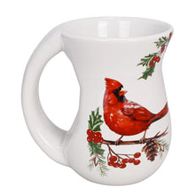 Load image into Gallery viewer, Cardinal & Holly Cozy Mug