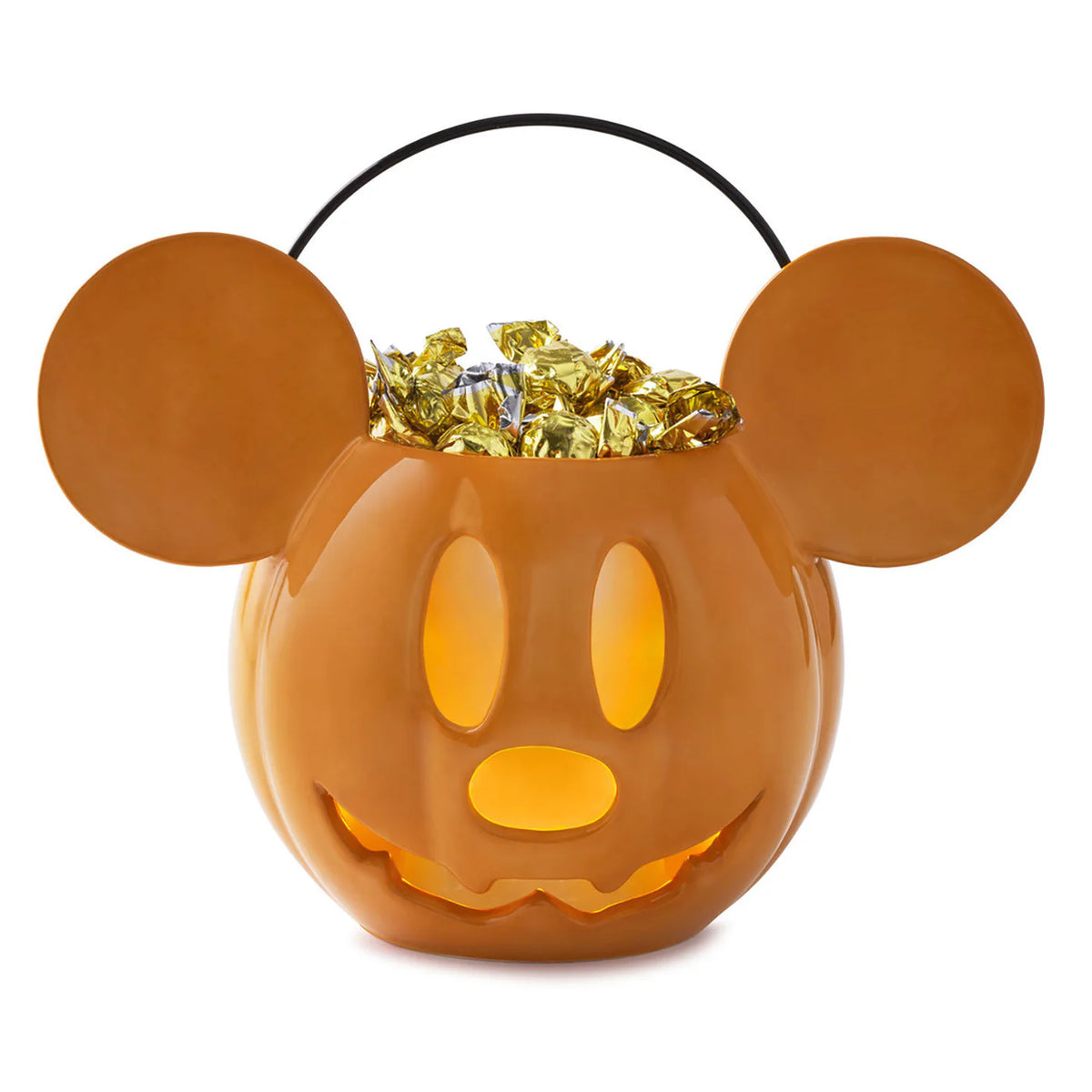 Mickey Jack O store Lantern Light Up Pumpkin