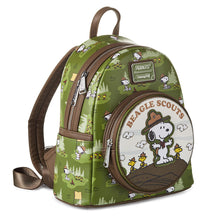 Load image into Gallery viewer, Loungefly Peanuts Beagle Scouts Mini Backpack