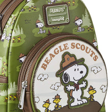 Load image into Gallery viewer, Loungefly Peanuts Beagle Scouts Mini Backpack