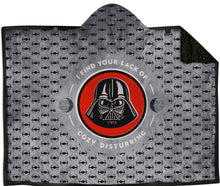 Load image into Gallery viewer, Star Wars™ Darth Vader™ Hooded Blanket