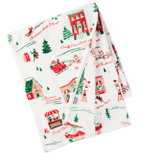 Load image into Gallery viewer, Holiday Toile Throw Blanket, 50x60