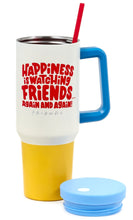 Load image into Gallery viewer, Friends "Happiness Is" Insulated Travel Cup With Handle