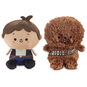 Load image into Gallery viewer, Better Together Star Wars™ Han Solo™ and Chewbacca™ Magnetic Plush Pair, 5.5"