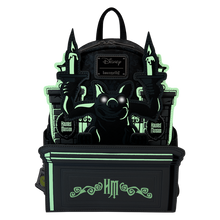 Load image into Gallery viewer, The Haunted Mansion Gargoyle Wallpaper Light Up Glow Mini Backpack