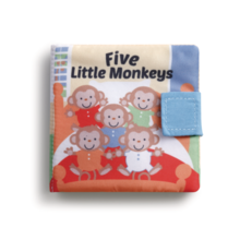 Load image into Gallery viewer, Five Little Monkey Puppet Book
