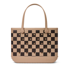 Load image into Gallery viewer, Original Checkered  Bogg Bag Caramel/Hot Cocoa

