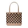 Baby Checkered Bogg Bag Caramel/Hot Cocoa