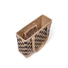 Baby Checkered Bogg Bag Caramel/Hot Cocoa