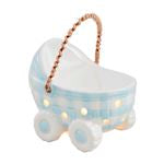 Load image into Gallery viewer, Blue Baby Carriage Light-Up Sitter
