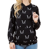 Cat Eye Hooded Pullover