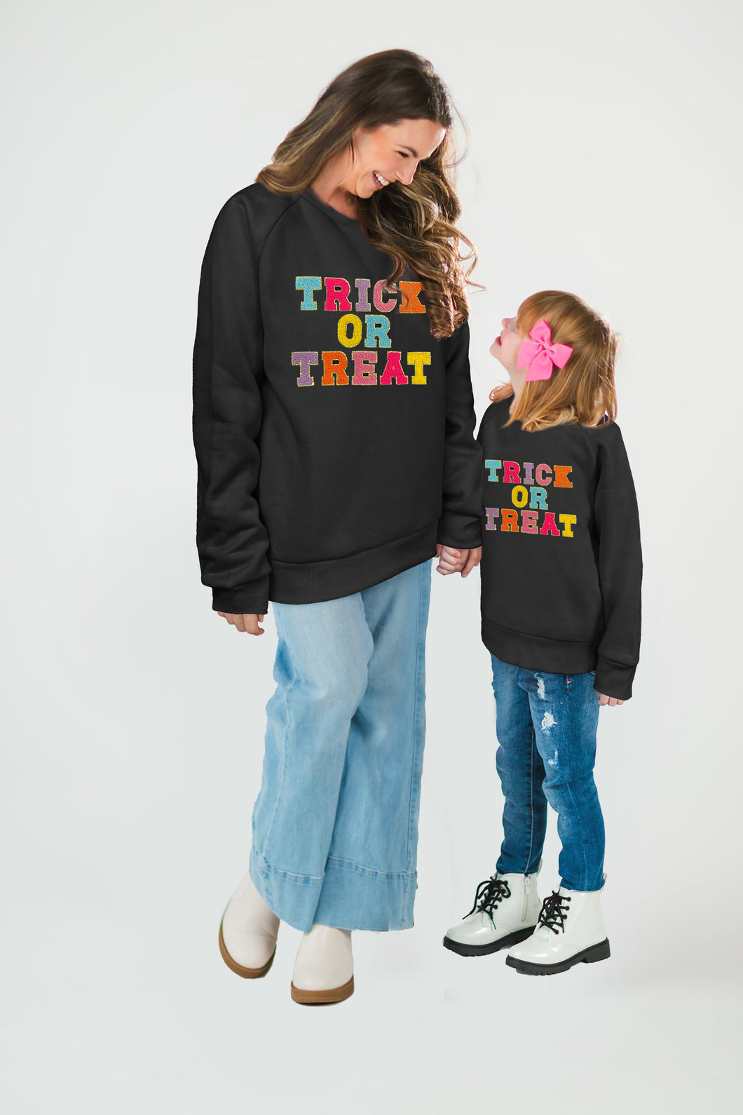 Trick or Treat Sweatshirt Youth Medium