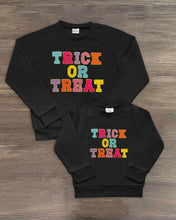 Load image into Gallery viewer, Trick or Treat Sweatshirt Adult Medium

