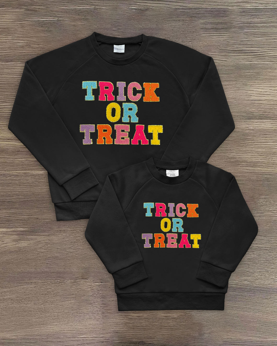Trick or Treat Sweatshirt Adult Medium