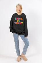 Load image into Gallery viewer, Trick or Treat Sweatshirt Adult Medium
