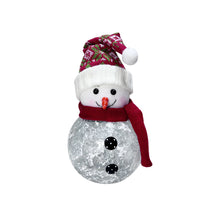 Load image into Gallery viewer, Cranberry LED Snowman
