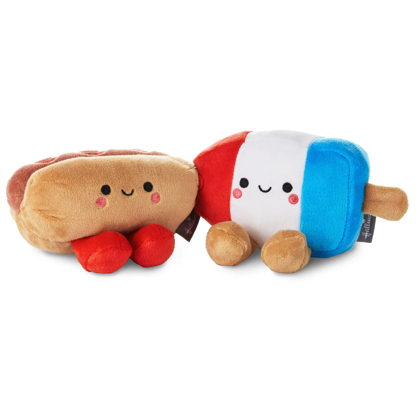 FIBER HEAT ぬいぐるみ Better Together Hot Dog and Bomb Pop Magnetic Plush Pair – Mimi's