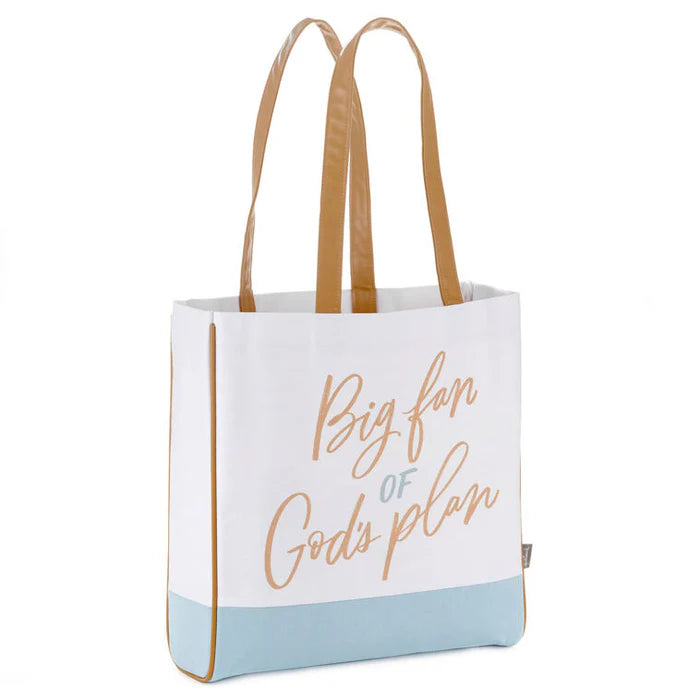 God's Plan Tote Bag