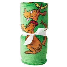 Load image into Gallery viewer, Dr. Seuss™ Grinch Faces Fleece Blanket
