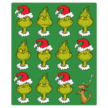 Load image into Gallery viewer, Dr. Seuss™ Grinch Faces Fleece Blanket
