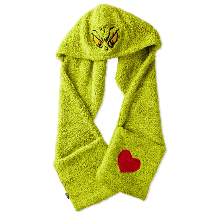 Dr. Seuss's How the Grinch Stole Christmas!™ Grinch Hooded Scarf With Pockets