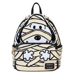 Peanuts Snoopy Mummy Cosplay Glow Mini Backpack by Loungefly