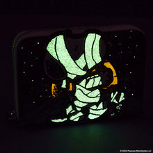 Load image into Gallery viewer, Peanuts Snoopy Mummy Haunt Glow Zip Around Wallet by Loungefly
