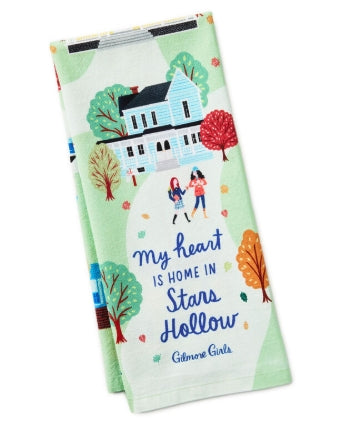 Gilmore Girls Stars Hollow Tea Towel