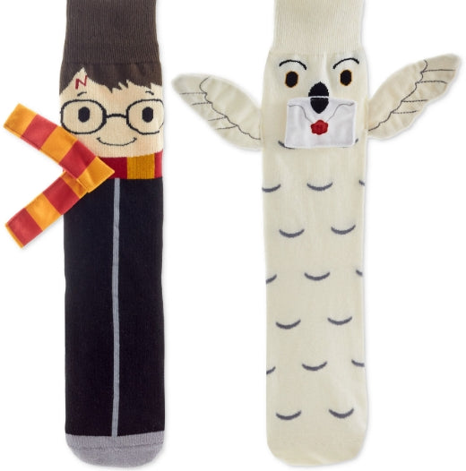 Harry Potter™ and Hedwig™ Novelty Crew Socks