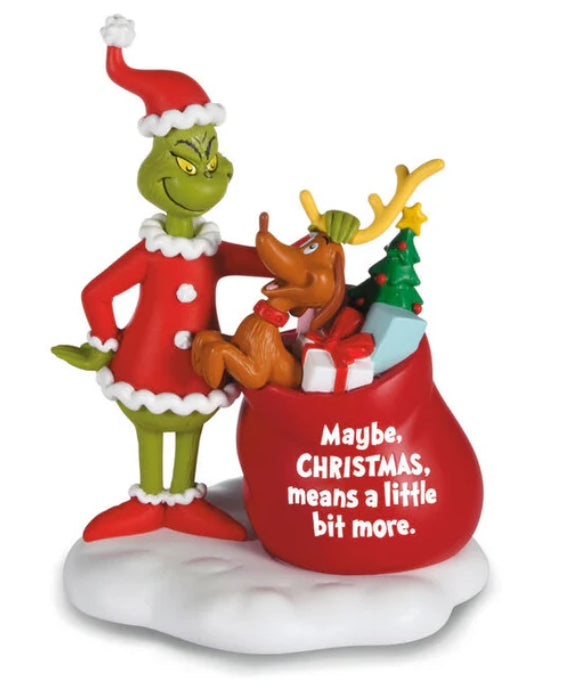 Dr. Seuss's How the Grinch Stole Christmas!™ Grinch and Max Figurine, 5.5