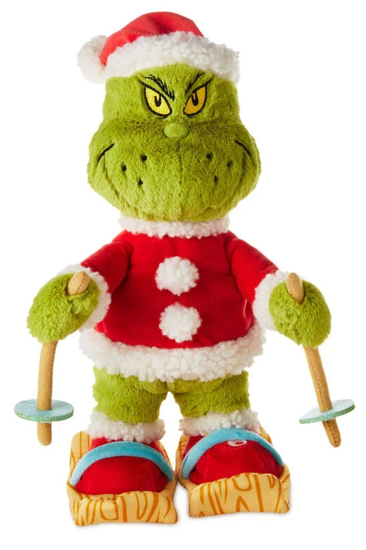 Dr. Seuss's How the Grinch Stole Christmas!™ Skiing Grinch Musical Plush With Motion, 12