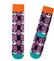 Disney Tim Burton's The Nightmare Before Christmas Jack Faces Crew Socks