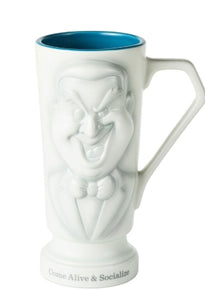 Disney The Haunted Mansion Grinning Ghost Tall Sculpted Mug, 14 oz.