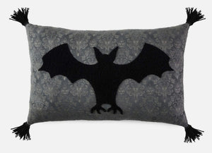 Disney The Haunted Mansion Glow-in-the-Dark Bat Pillow, 12x20