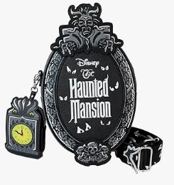 Loungefly Disney Haunted Mansion Plaque Crossbody Bag