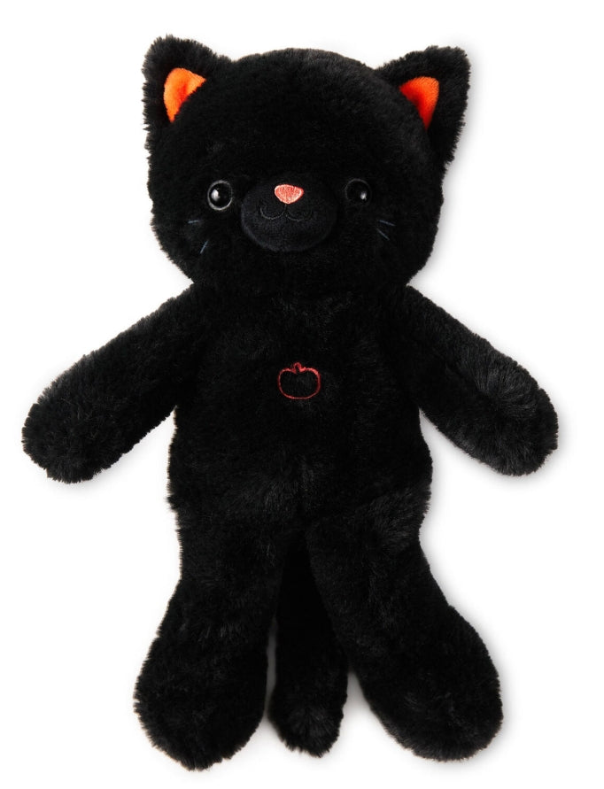 Black Cat Halloween Plush With Sound, 9.6