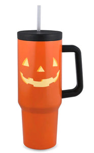 Jack-o'-Lantern Insulated Travel Cup, 40 oz.