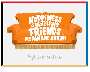 Friends TV Show Couch Plush Blanket