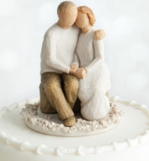 Anniversary cake topper