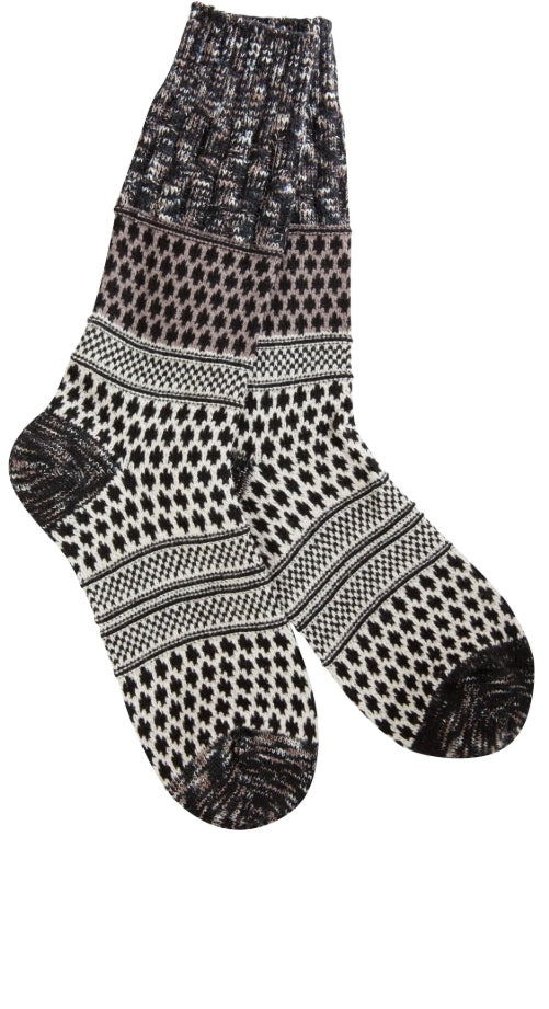 Weekend Gallery Textured Crew Nightfall Multi