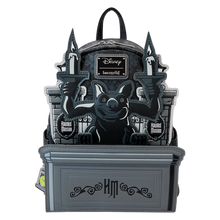 Load image into Gallery viewer, The Haunted Mansion Gargoyle Wallpaper Light Up Glow Mini Backpack
