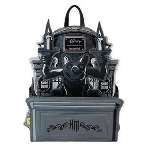 The Haunted Mansion Gargoyle Wallpaper Light Up Glow Mini Backpack