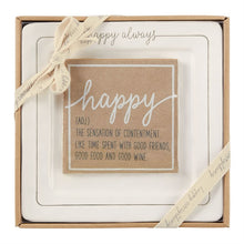 Load image into Gallery viewer, Happy Always Cheese plate Set
