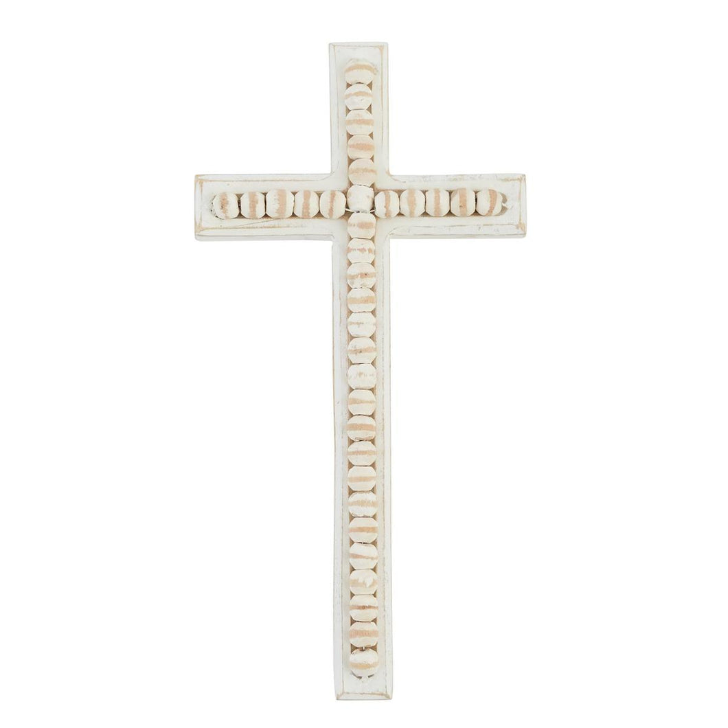 Beaded Wooden Crosses 3 Sizes