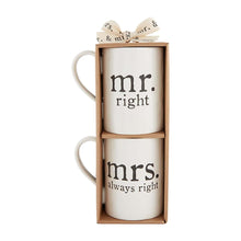 Load image into Gallery viewer, MR &amp; MRS Right Mugs
